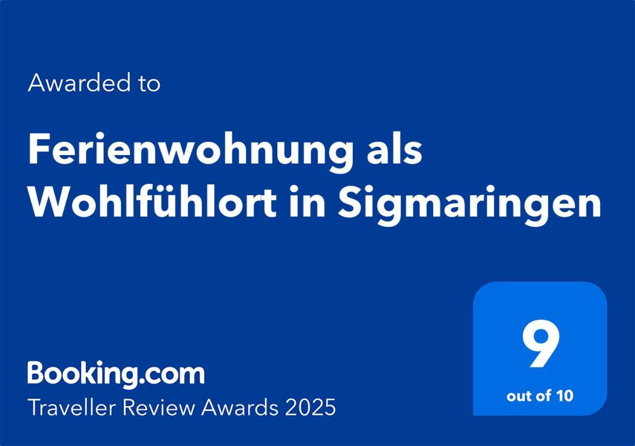 Ferienwohnung Als Wohlfuehlort In זיגמרינגן מראה חיצוני תמונה